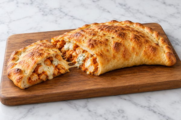 Buffalo Chicken w/ blue cheese Calzone