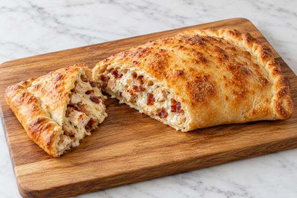 Chicken Bacon Ranch Calzone