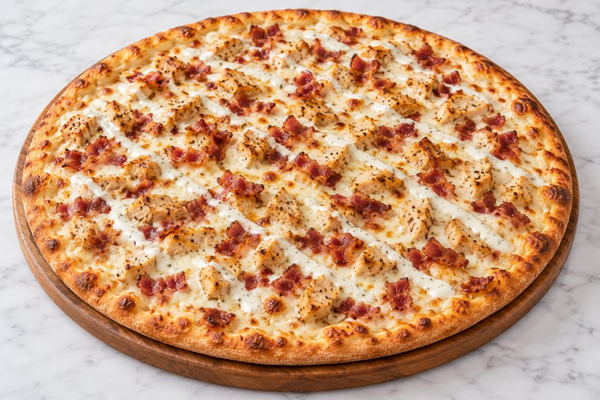 Chicken Bacon Ranch Pizza