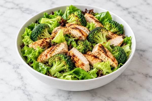 Grilled Chicken Broccoli Salad