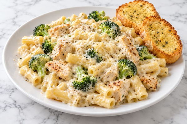 Chicken Broccoli Pasta Alfredo