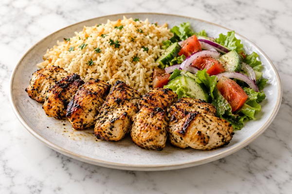 Chicken Kabob Dinner