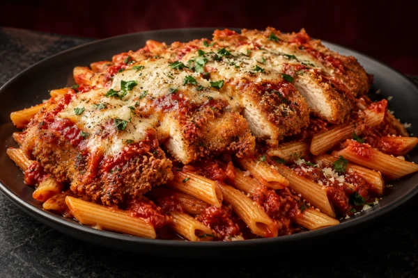 Pasta W/ Chicken Cutlet