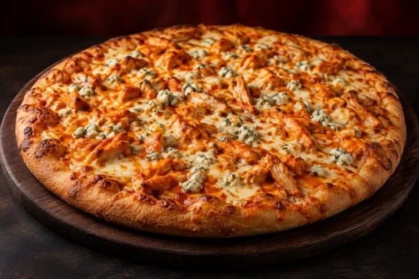 Buffalo Chicken w/ blue cheese Pizza