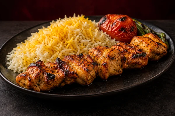 Chicken Kabob Dinner