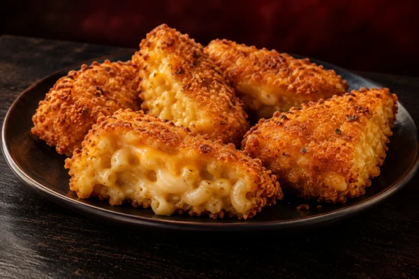 Battered Mac N’ Cheese Wedges