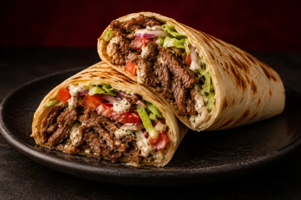 Beef Shawarma Wrap