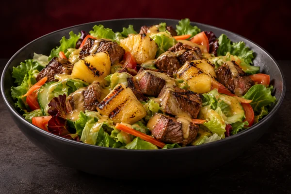 Hawaii Steak Tips Salad