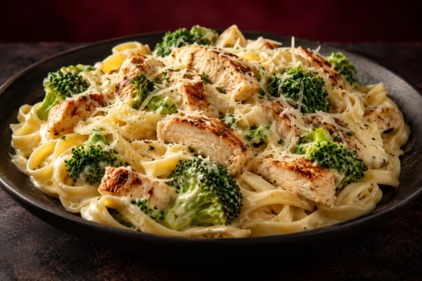 Chicken Broccoli Pasta Alfredo