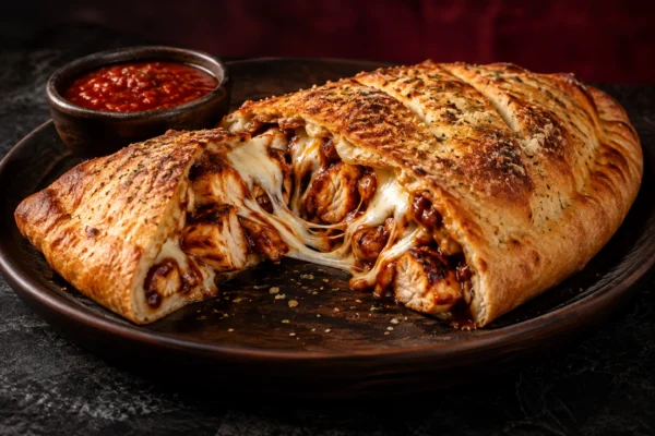 BBQ Chicken Calzone