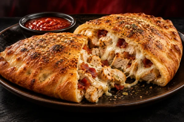 Chicken Bacon Ranch Calzone