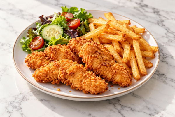 Fresh Chicken Fingers Dinner