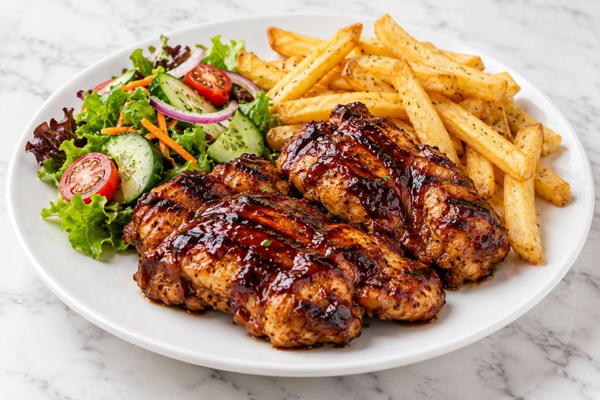 Grilled B.B.Q Chicken Dinner