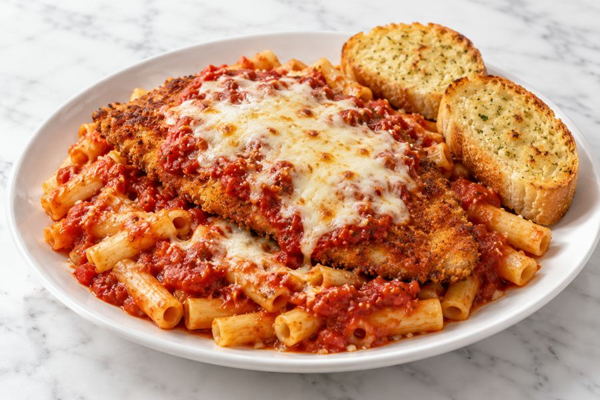 Pasta W/ Veal Cutlet
