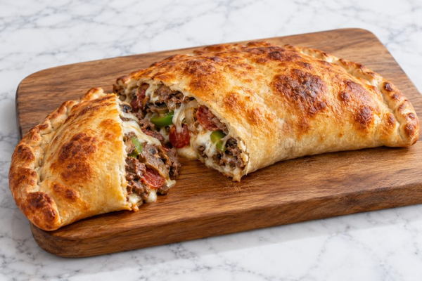 Steak Bomb Calzone