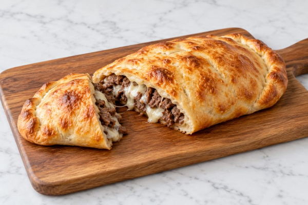 Steak and Cheese Calzone